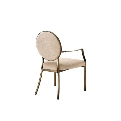 Brushed Brass Dining Armchair