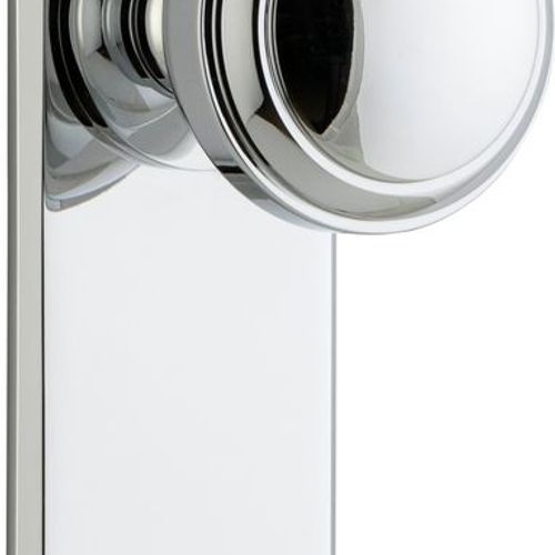 Paddington Knob - Chamfered Backplate