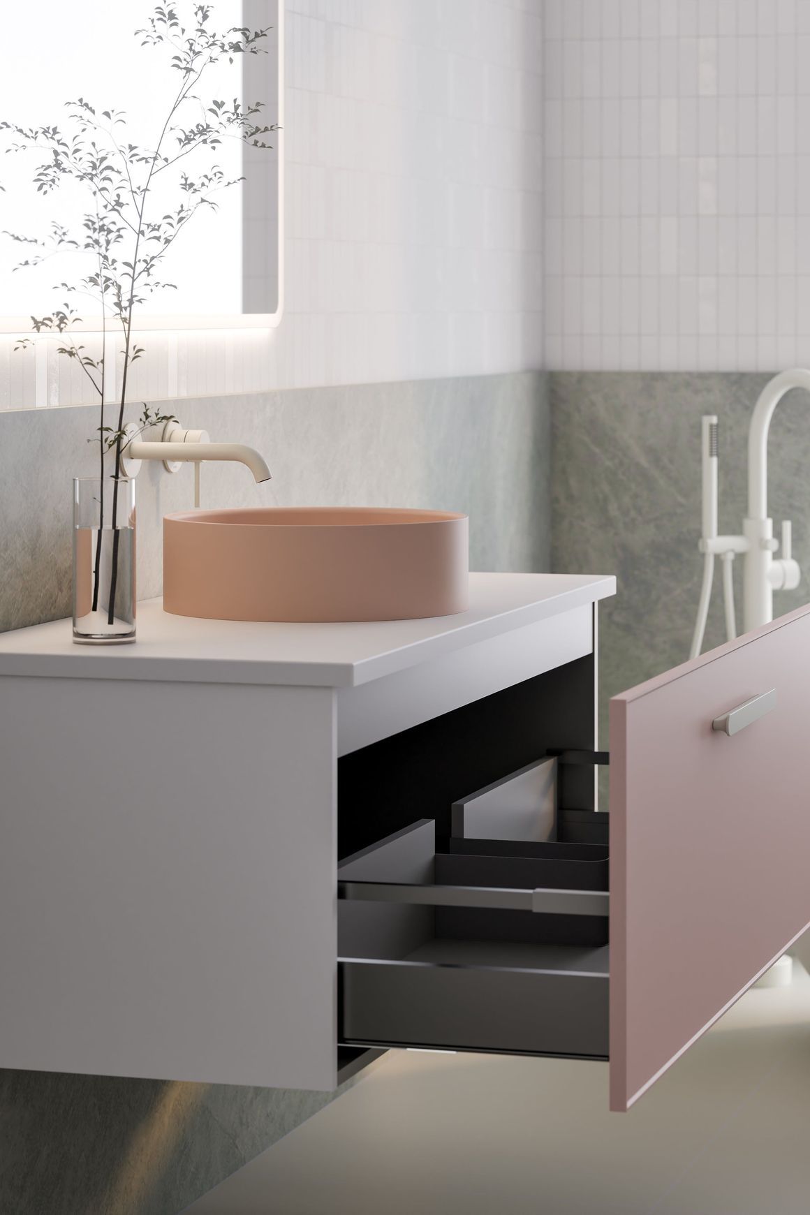 Lineare 1200 Axel Single Drawer Vanity