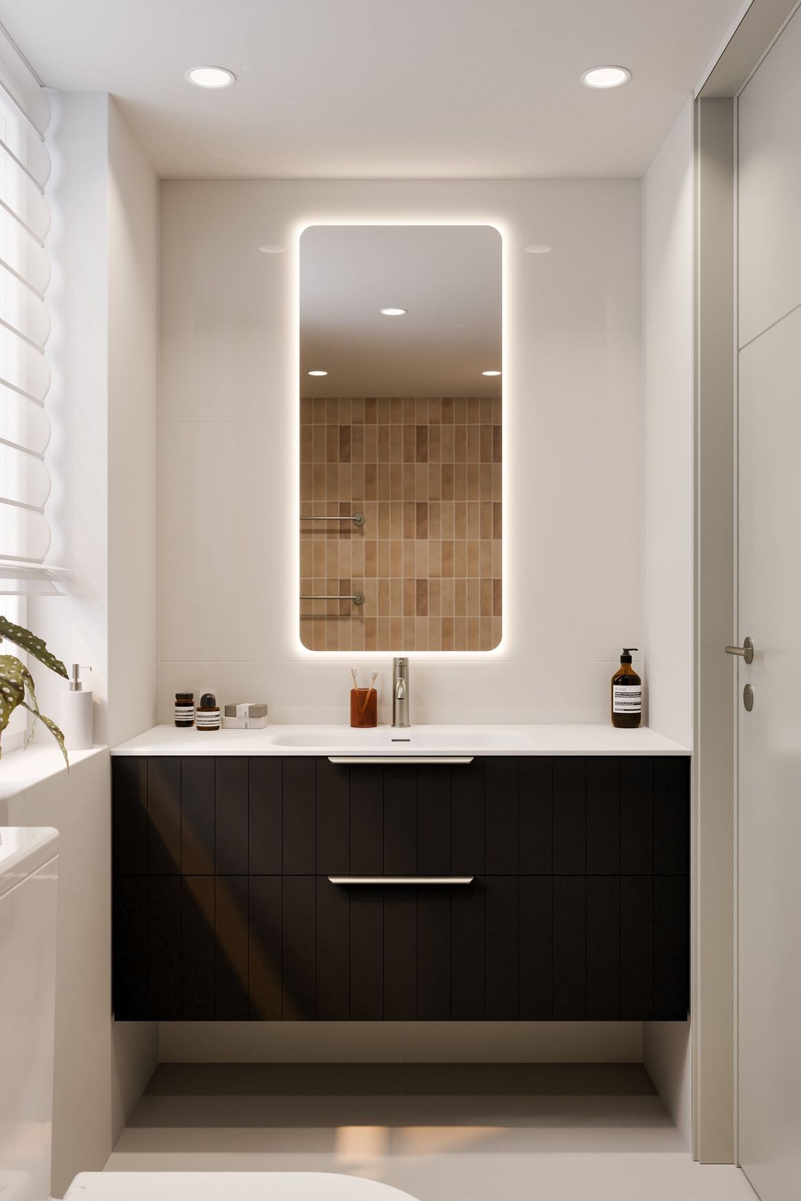 Lineare 1200 Coastal Double Drawer Vanity