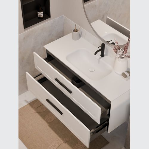 Lineare 1200 Loft Double Drawer Vanity