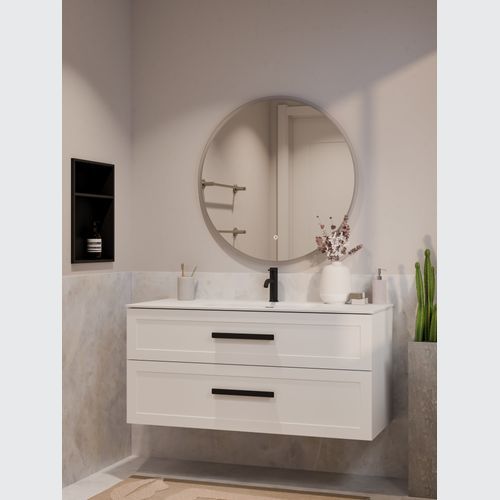 Lineare 1200 Loft Double Drawer Vanity