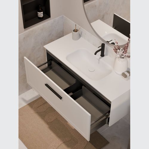 Lineare 1200 Loft Single Drawer Vanity
