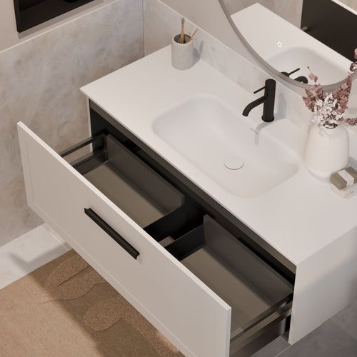 Lineare 1200 Loft Single Drawer Vanity