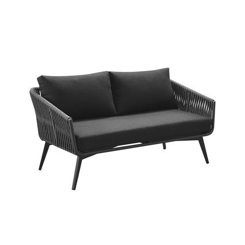 Kereru Aluminium and Rope Outdoor Loveseat