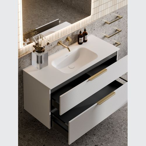 Lineare 1200 Orchard Double  Drawer Vanity