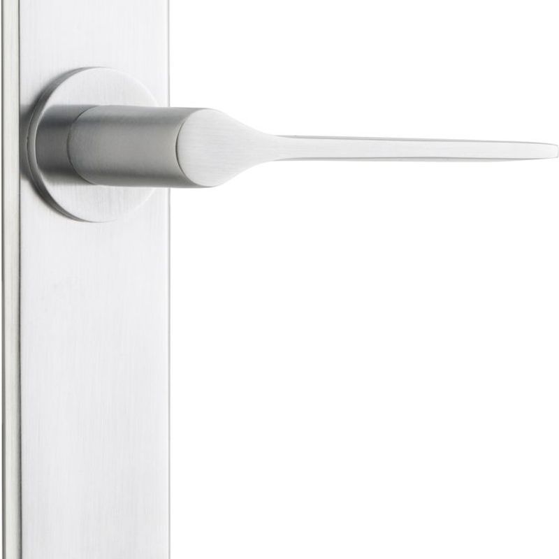 Como Lever - Chamfered Backplate