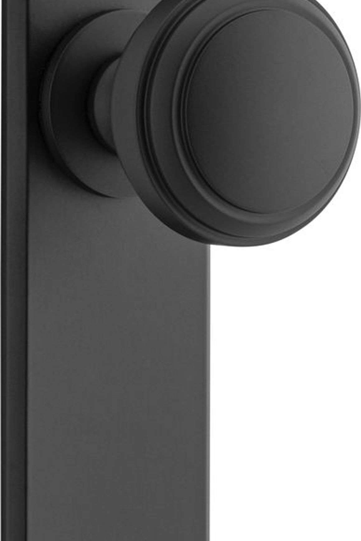 Paddington Knob - Chamfered Backplate