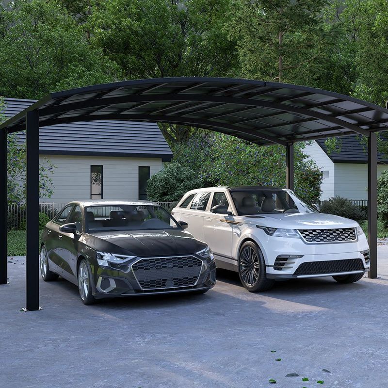 Two Car Double Carport 560 x 550 x 316cm