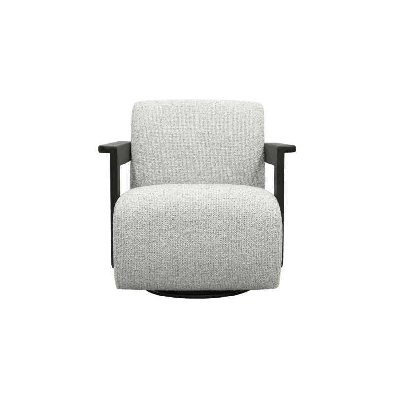 Tara Rocking Swivel Chair - Biscuit