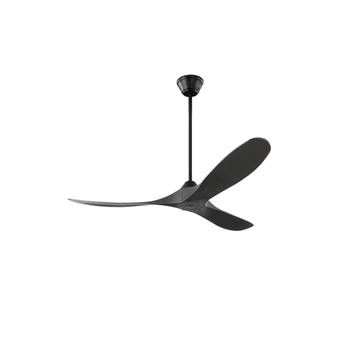 Milano Ceiling Fan Zest Black With Black Blade