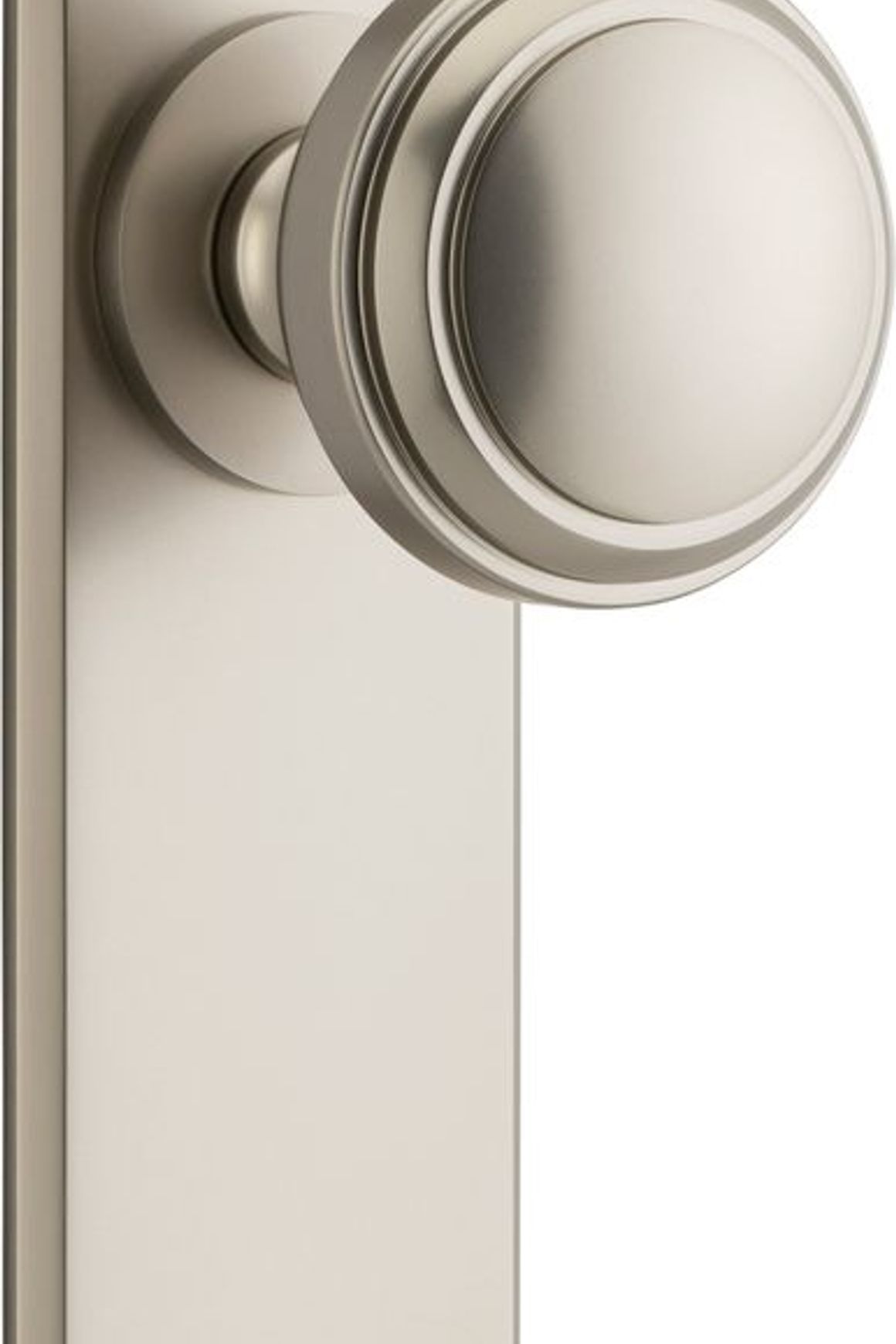 Paddington Knob - Chamfered Backplate