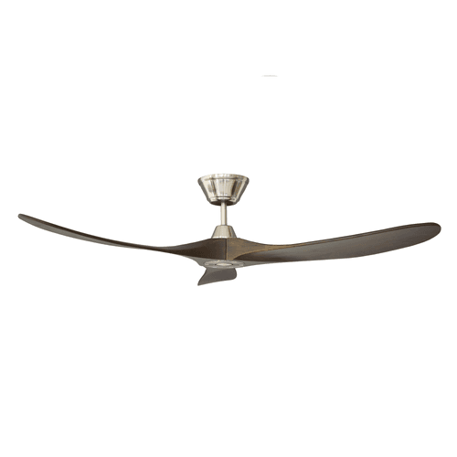 Milano SLIDER Ceiling Fan Junior Brushed Steel