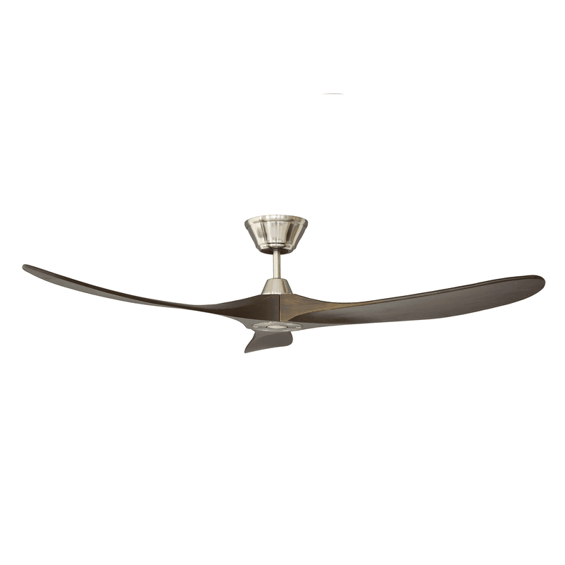 Milano SLIDER Ceiling Fan Junior Brushed Steel