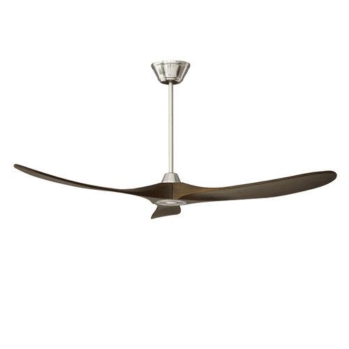 Milano SLIDER Ceiling Fan Junior Brushed Steel