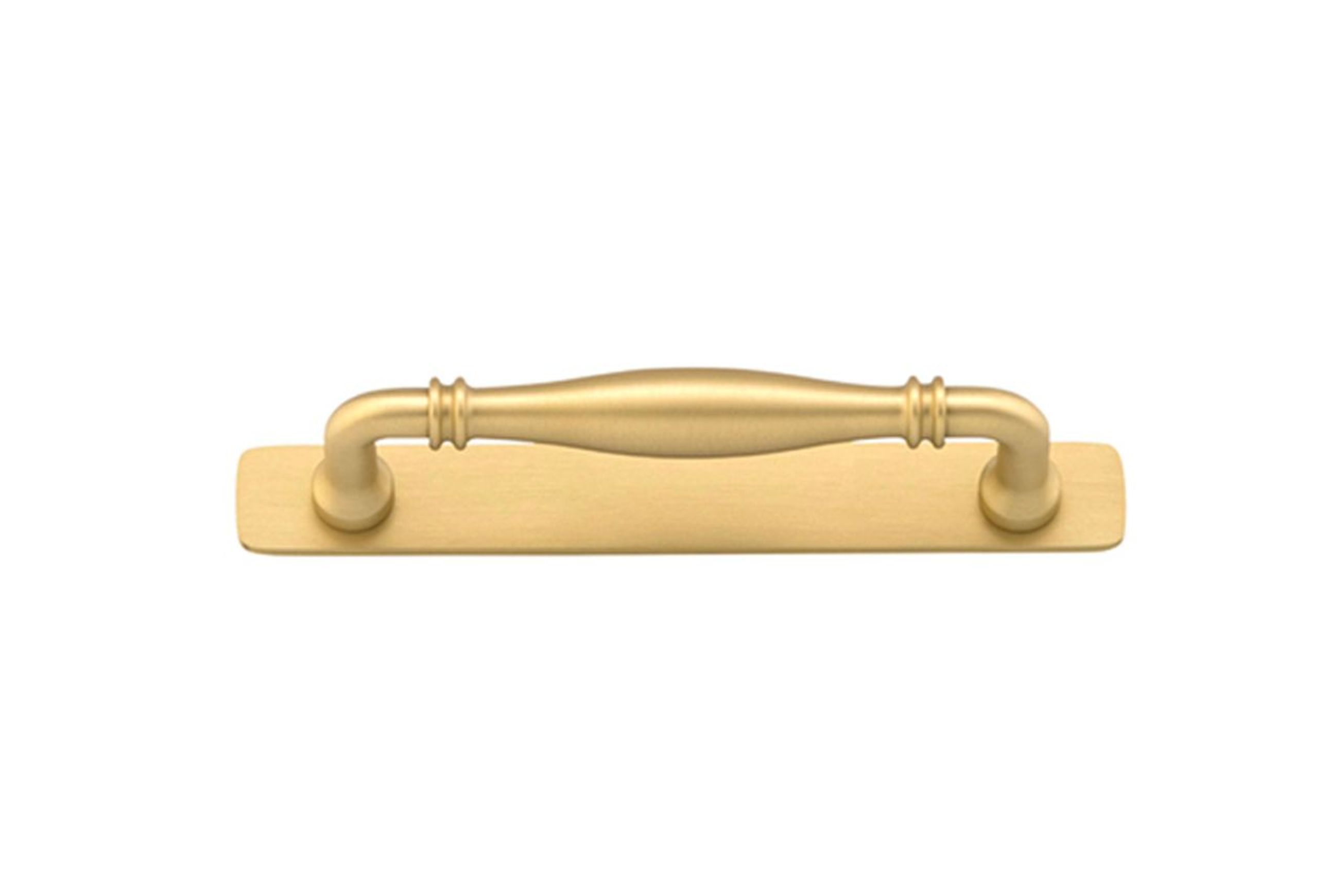 Sarlat Cabinet Pull with Backplate - CTC128mm