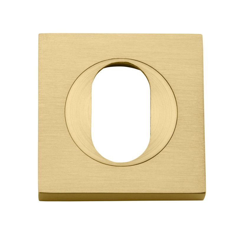 Oval Escutcheon - Square