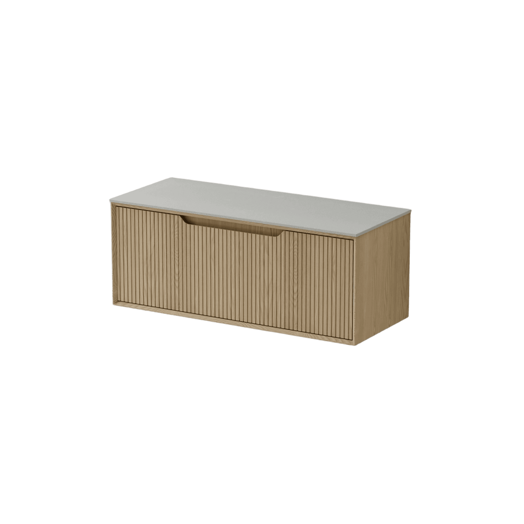 Aria 1200 Vanity | Villastone Slab Top