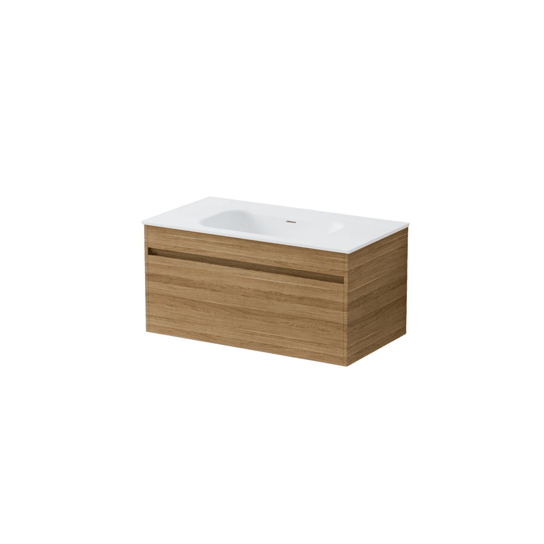 CODE Luxe 900 Wall Hung Vanity | Single Drawer