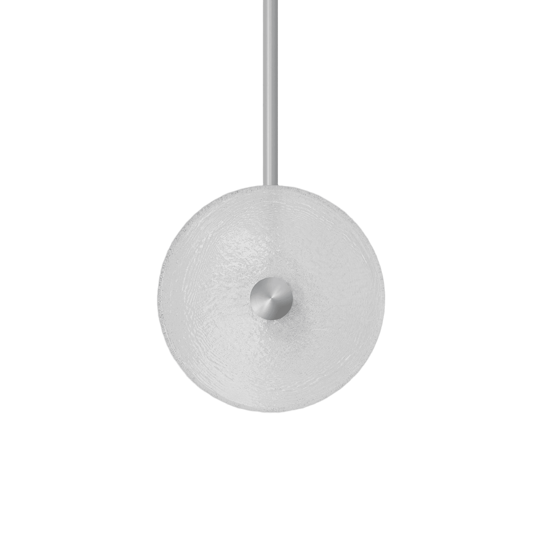 Coral Duo Rod Pendant - Frosted