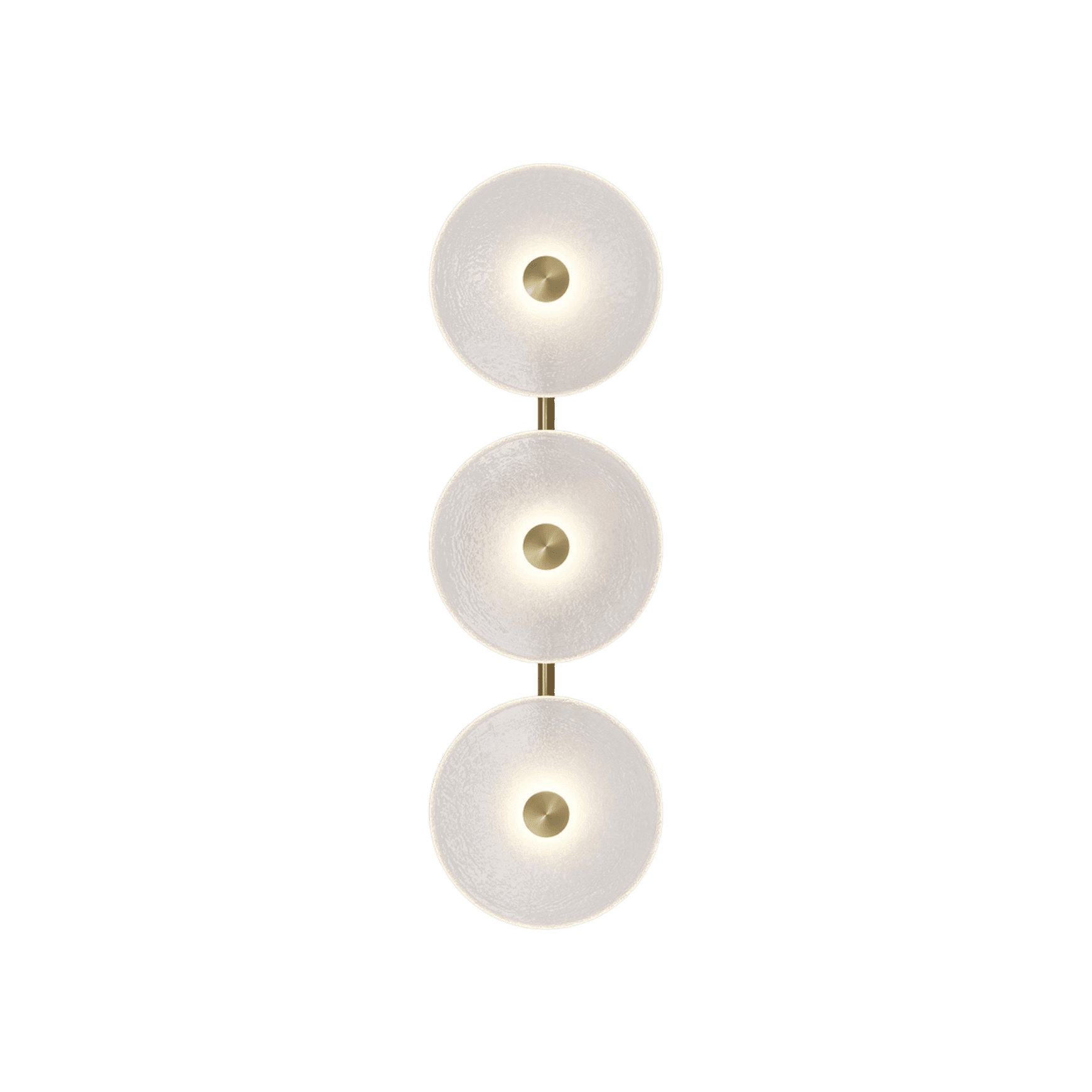 Coral Trio Rod Wall Light - (Centered)