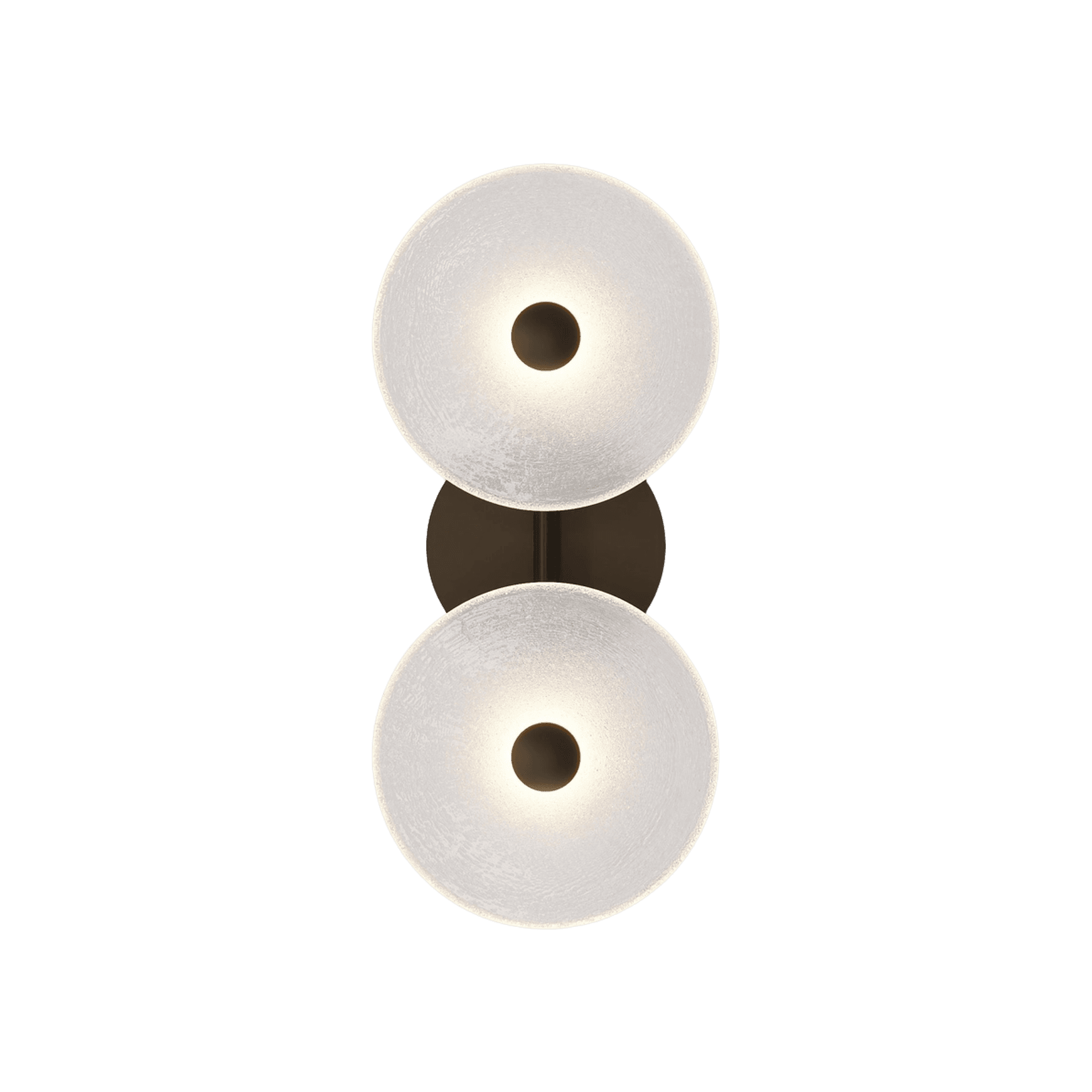 Coral Duo Rod Wall Light - (Centered)