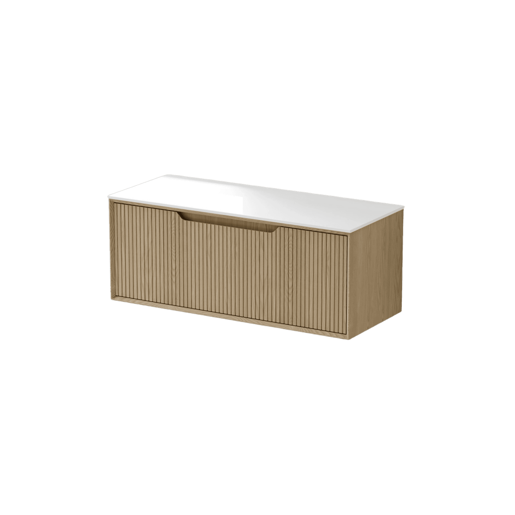 Aria 1200 Vanity | Villastone Slab Top