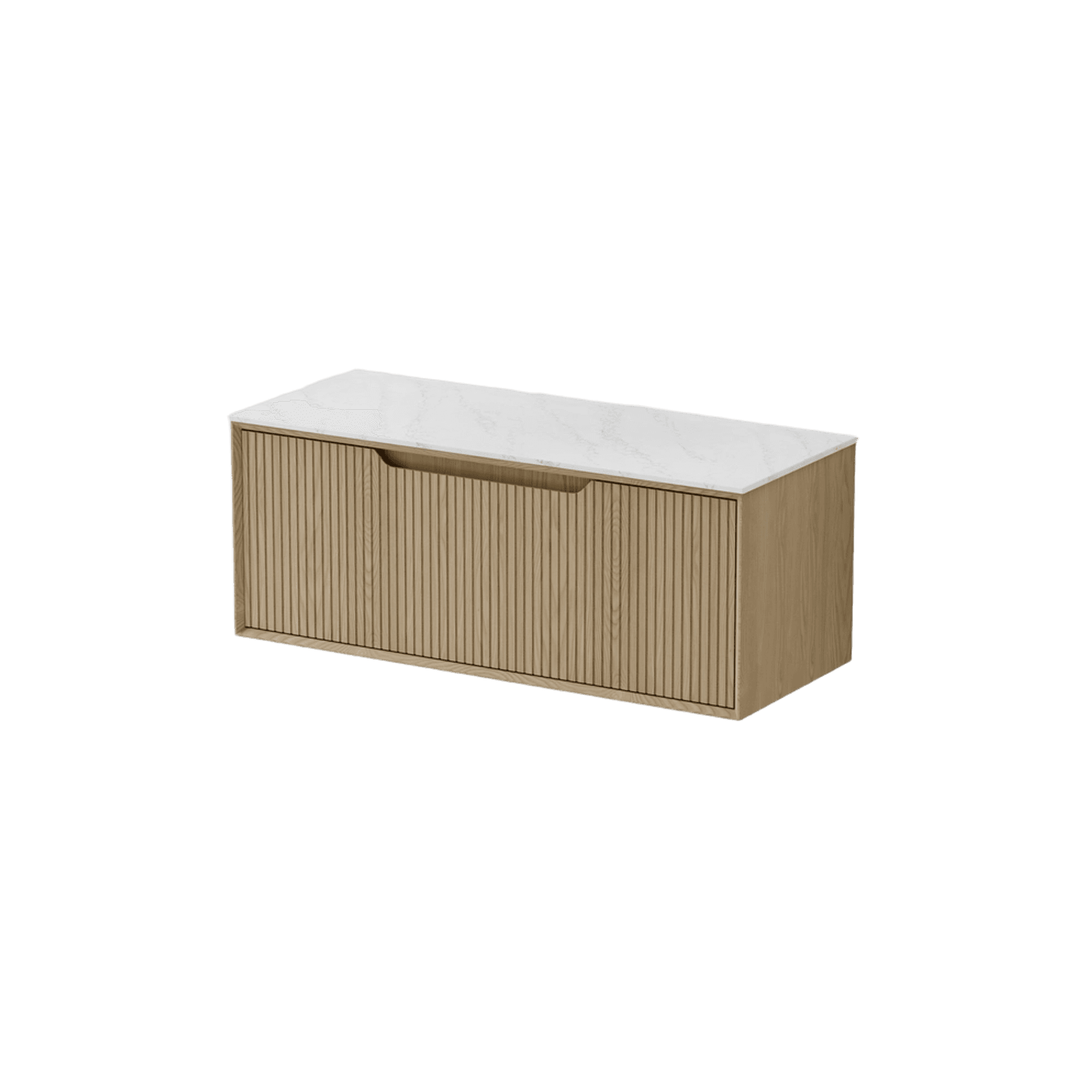 Aria 1200 Vanity | Villastone Slab Top