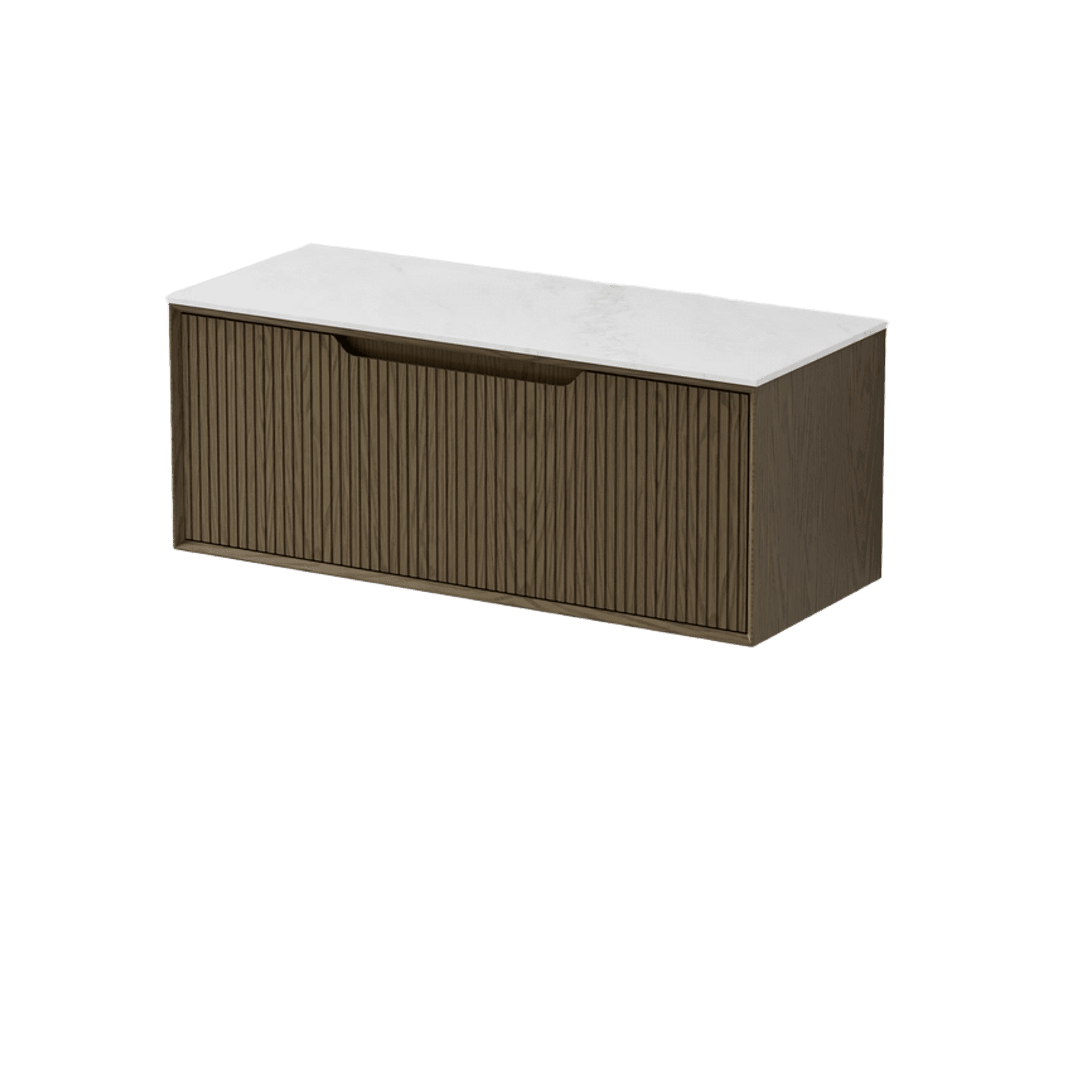 Aria 1200 Vanity | Villastone Slab Top