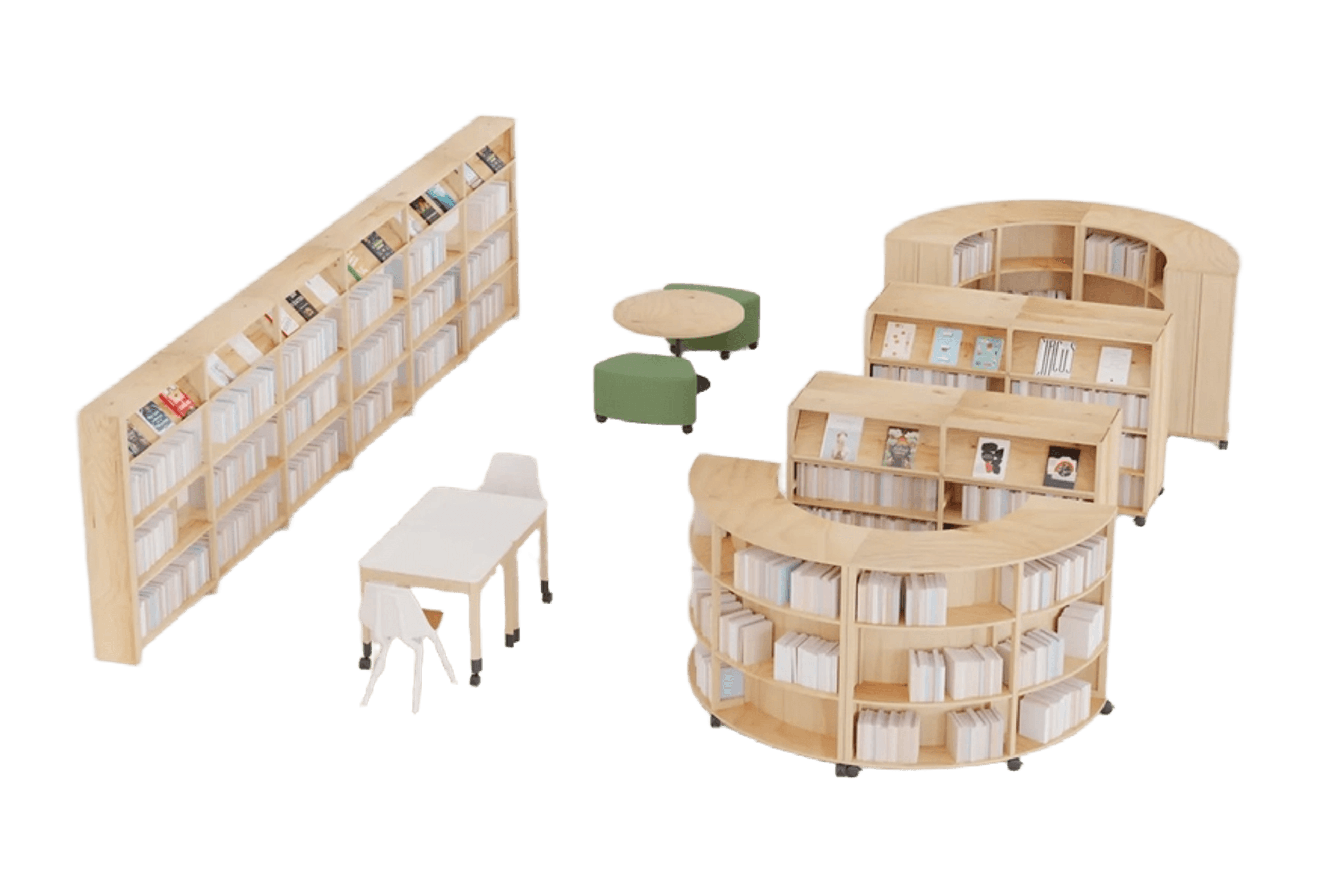 Library Shelving by Lundia
