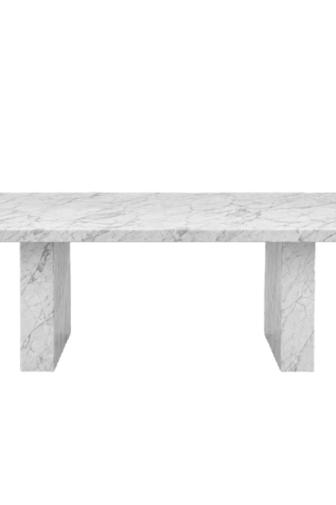 Sachi Dining Table - Carrara Marble