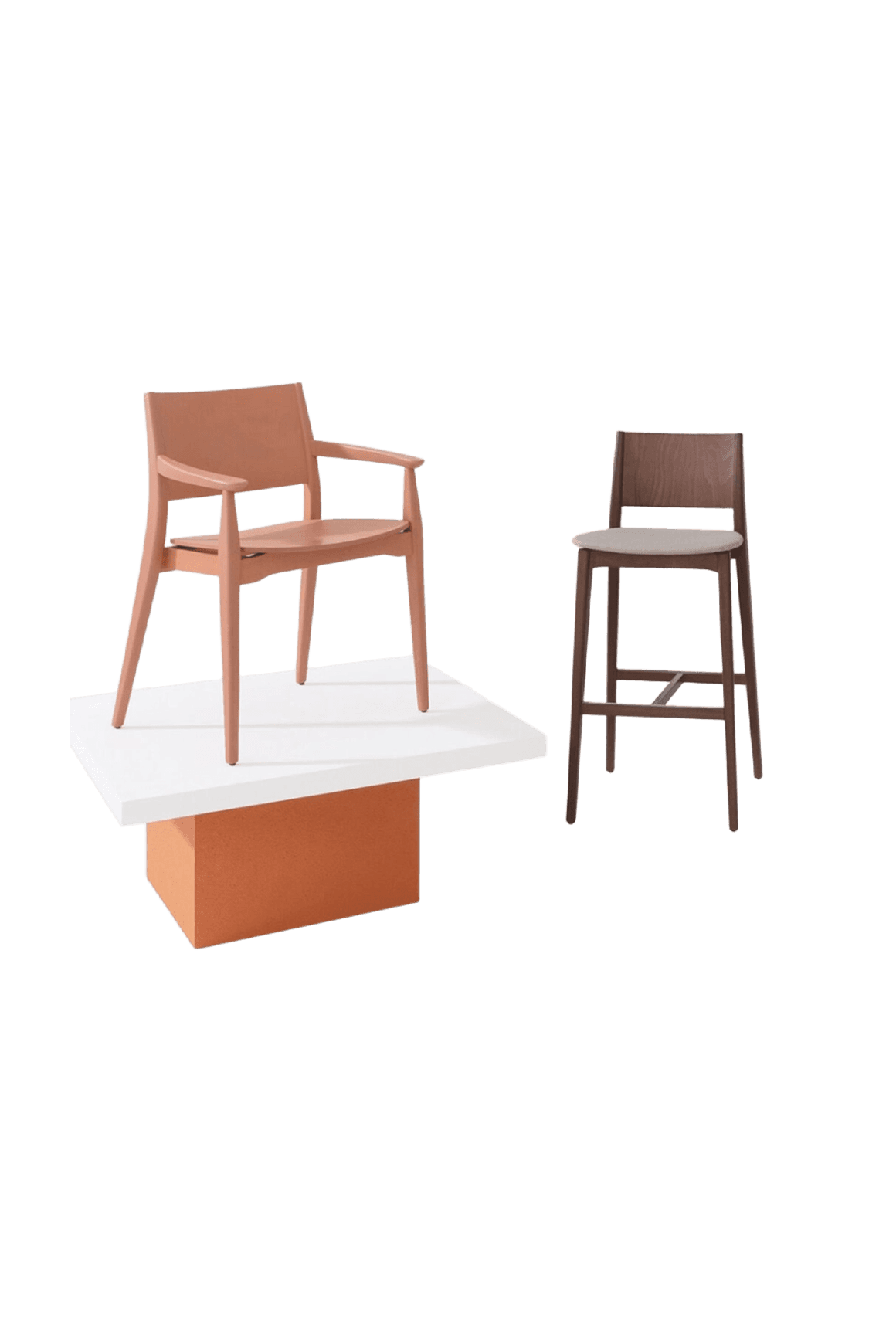 Blazer Wooden Armchair