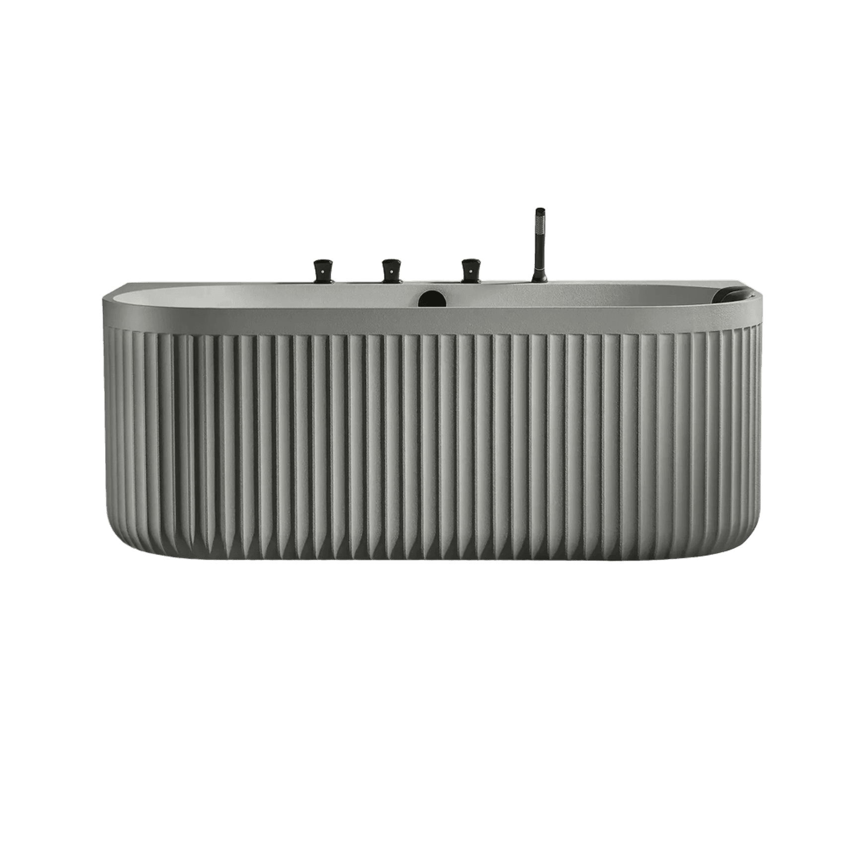 DORIA Back-to-Wall Bath with Faucet