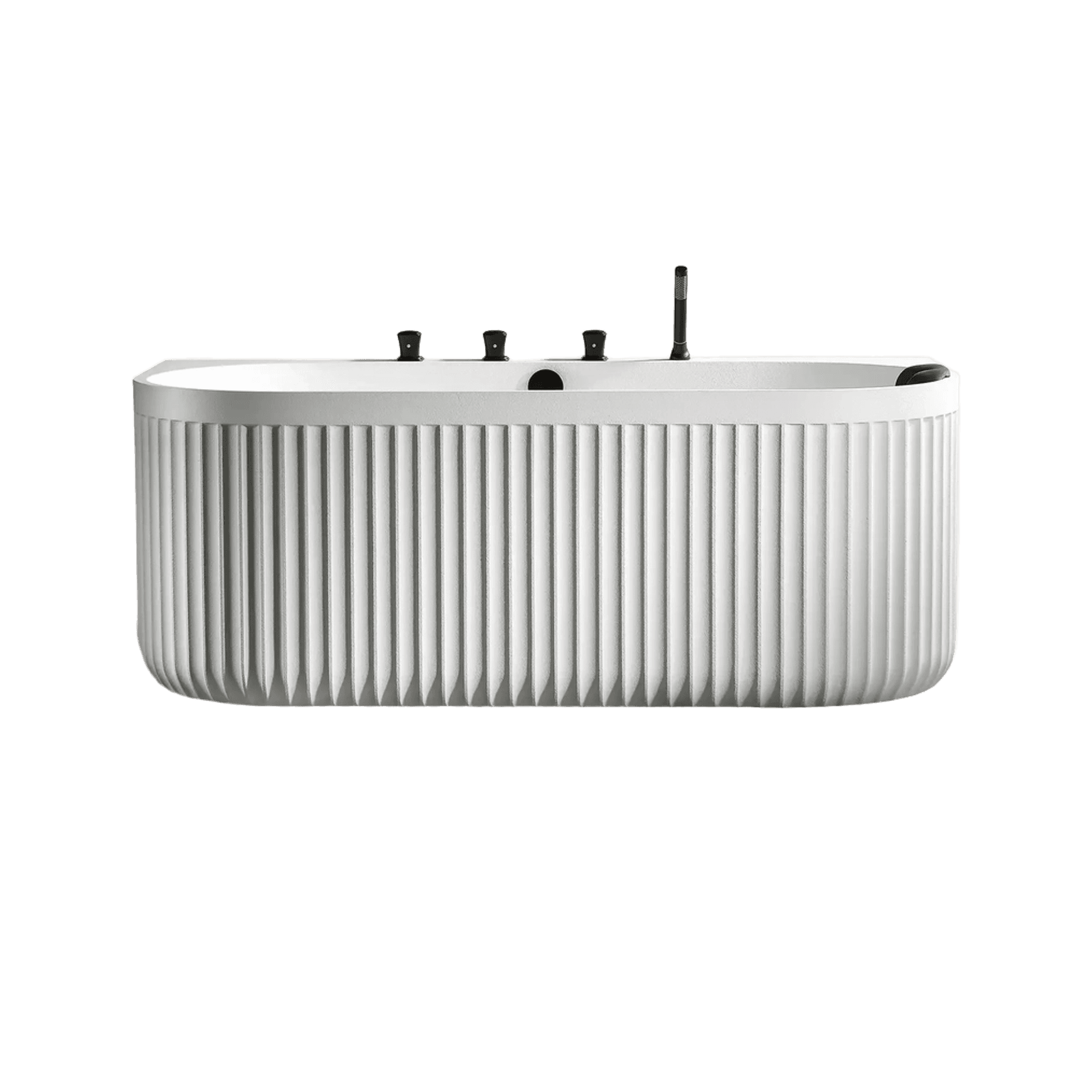 DORIA Back-to-Wall Bath with Faucet