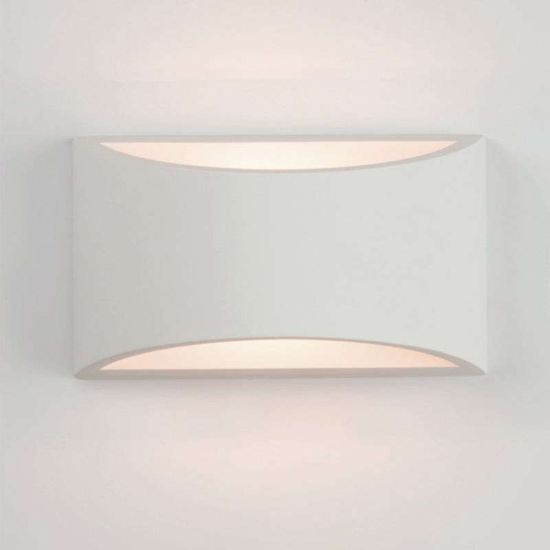 Olympia Arc Gypsum Wall Light