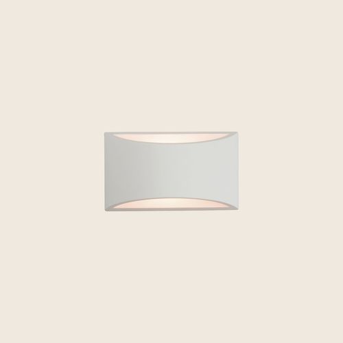Olympia Arc Gypsum Wall Light