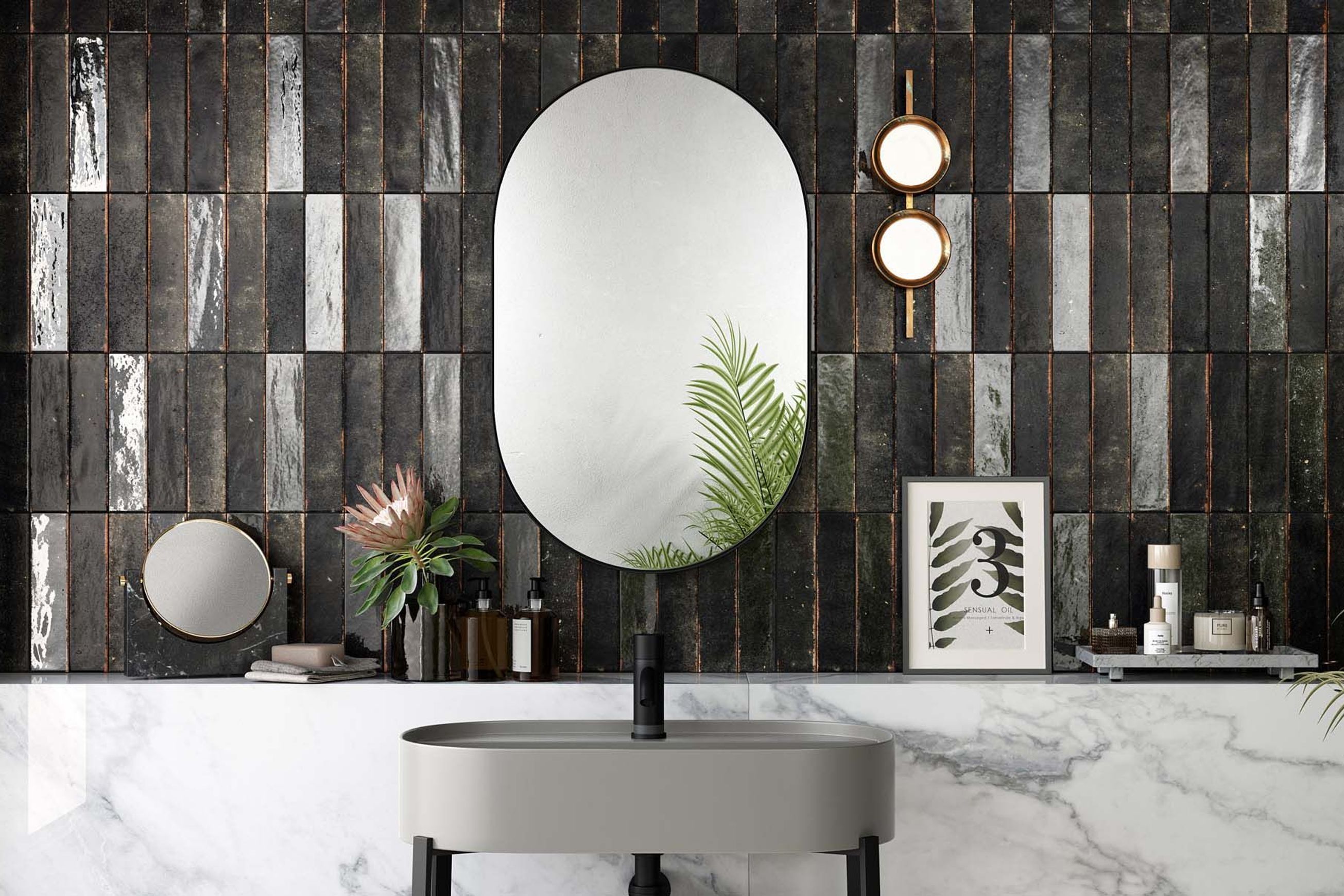 Soho Black Gloss 6x25