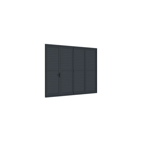 Bifold Shutter Wall For Caribbean Freestanding Pergola