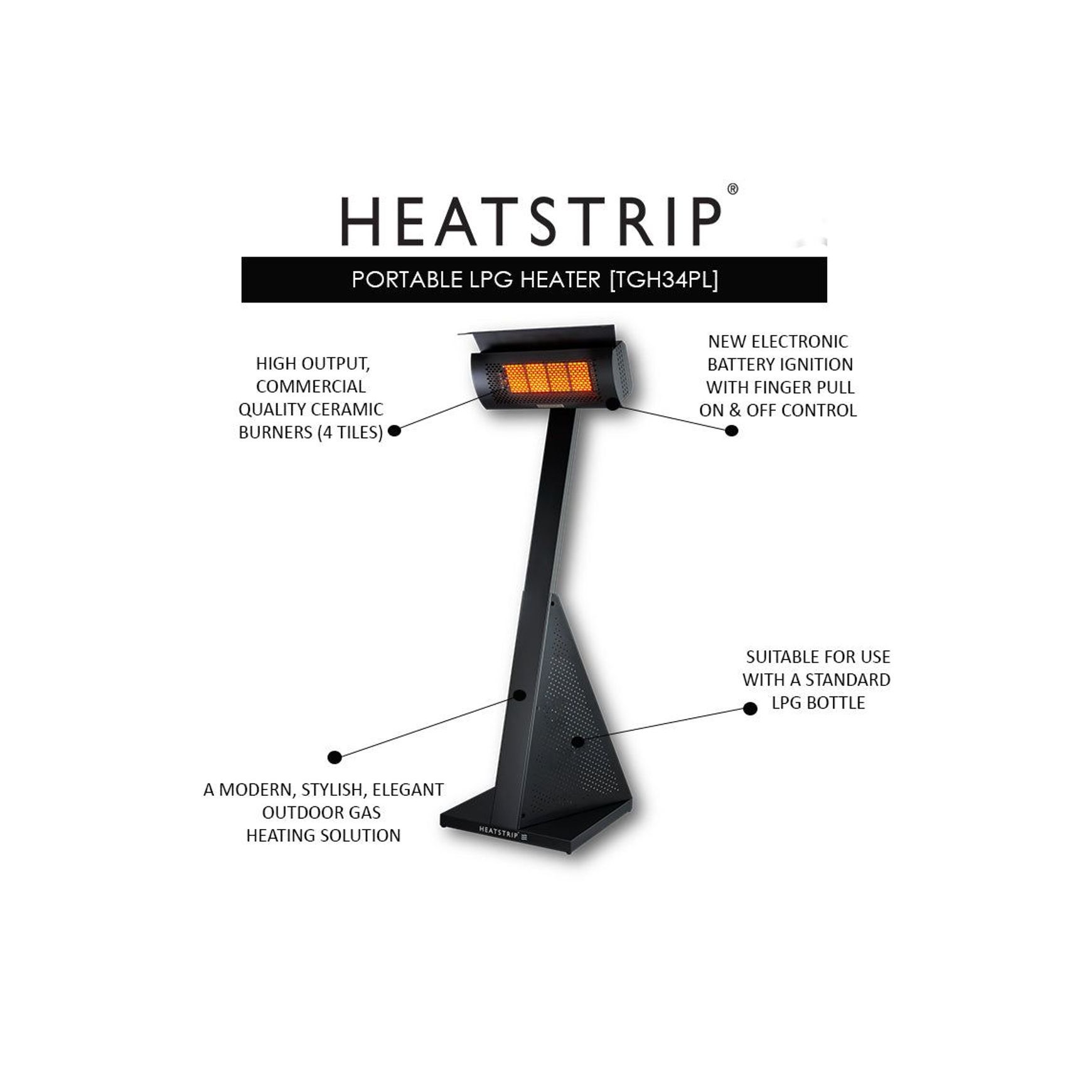 HEATSTRIP Portable Gas Heater
