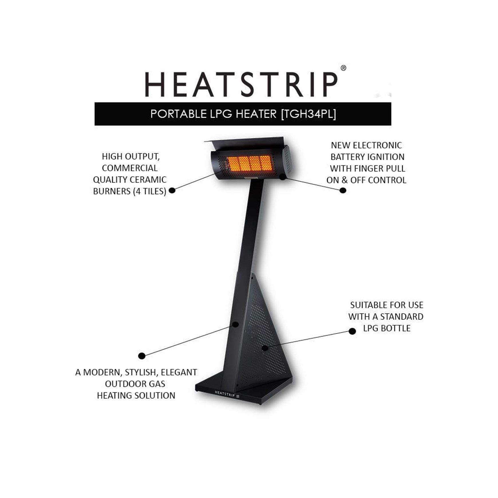 HEATSTRIP Portable Gas Heater