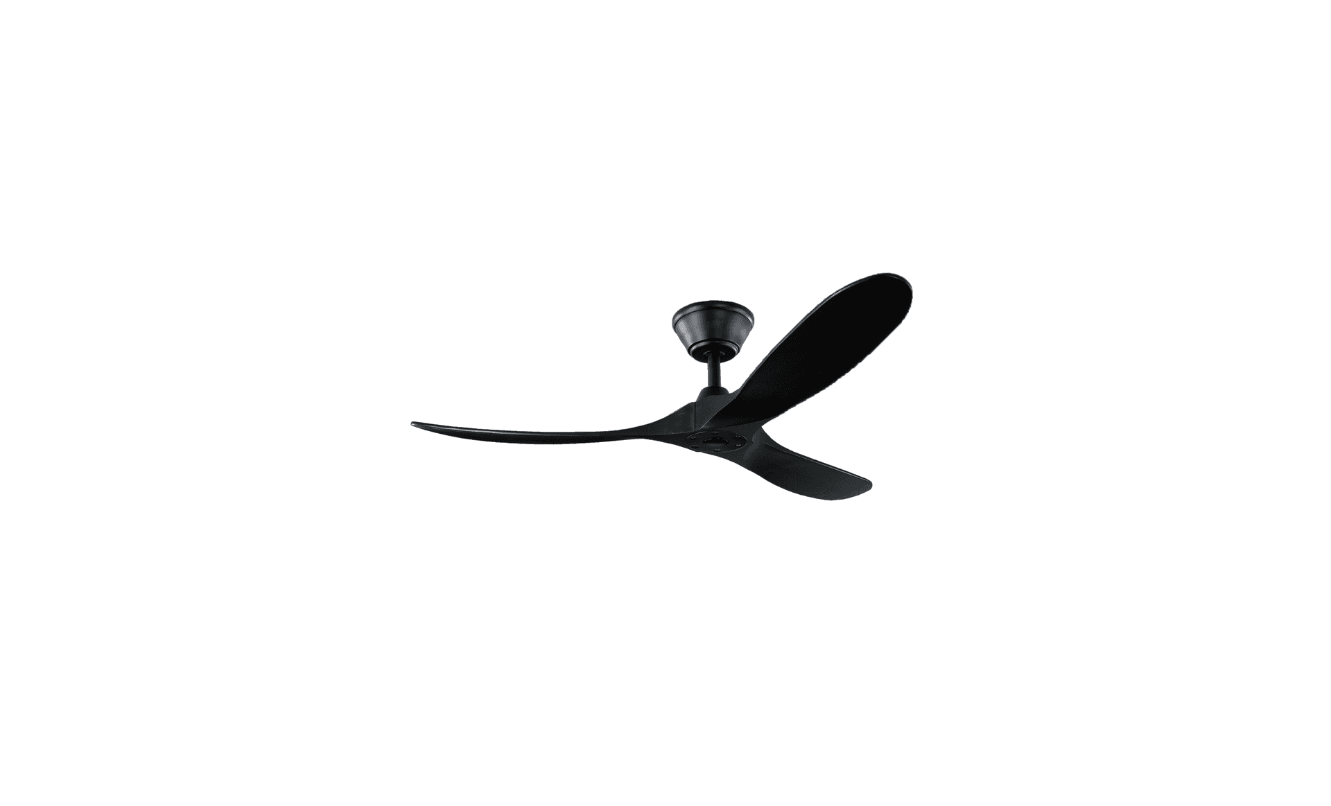 Milano SLIDER Ceiling Fan Junior Matt Black