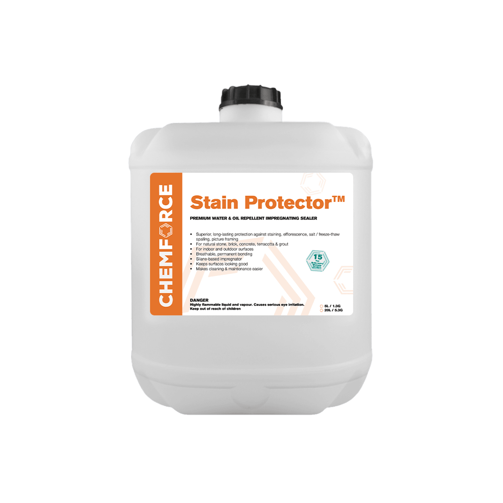 Stain Protector - Natural Finish Stone Sealer - 20L
