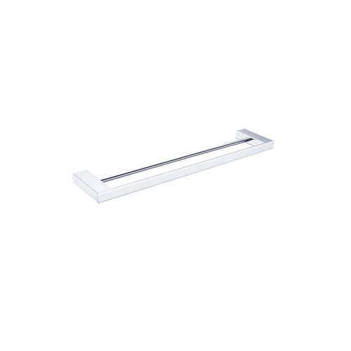 Celia Double Towel Rail 800mm Chrome