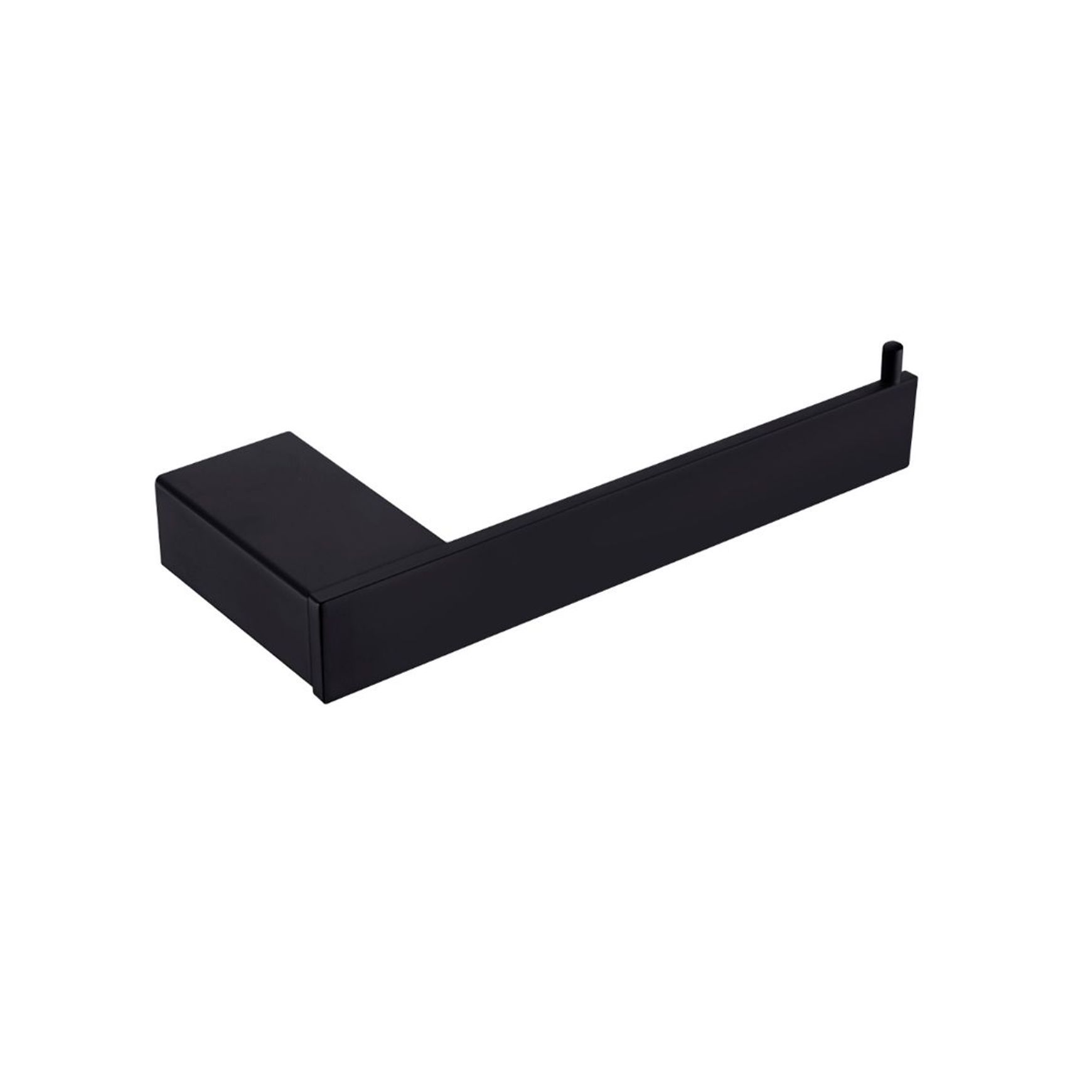 Celia Toilet Roll Holder Matte Black