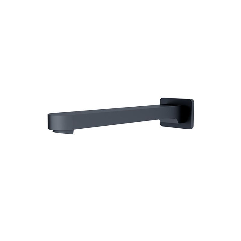 Ecco Fixed Bath Spout Only Matte Black