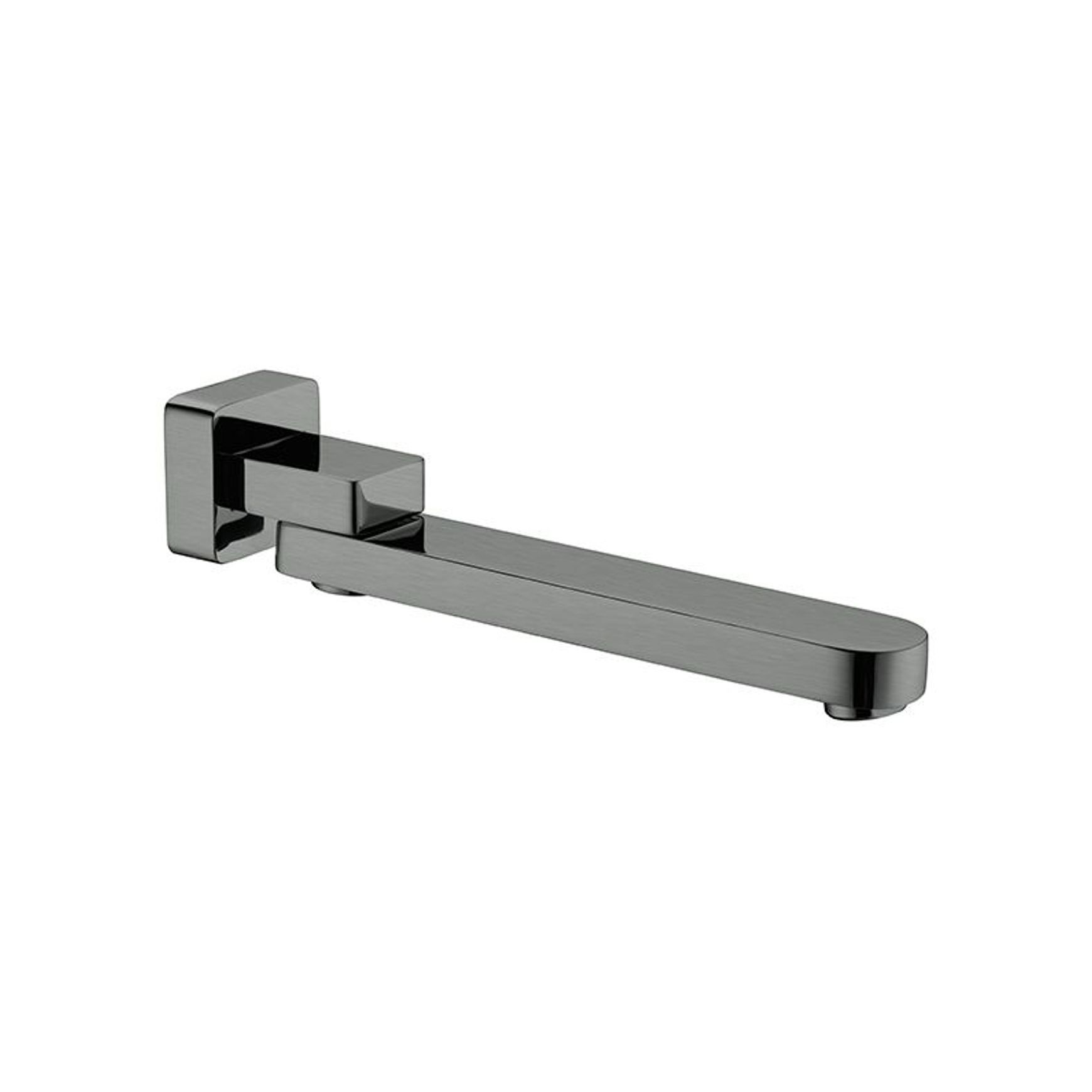 Bianca Swivel Bath Spout | Gun Metal