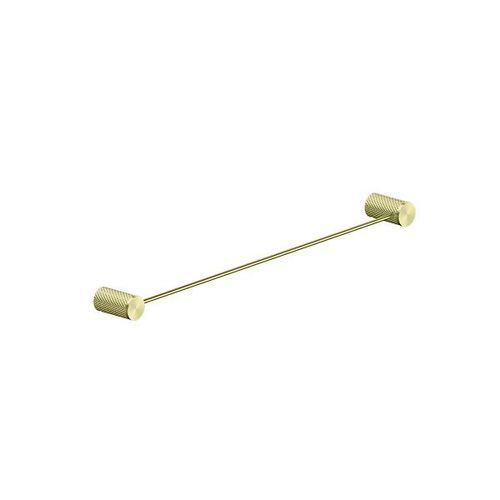 Opal Single Towel Rail 600mm Brushed Gold