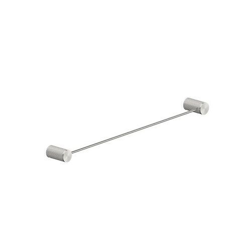 Opal Single Towel Rail 600mm Brushed Nickel