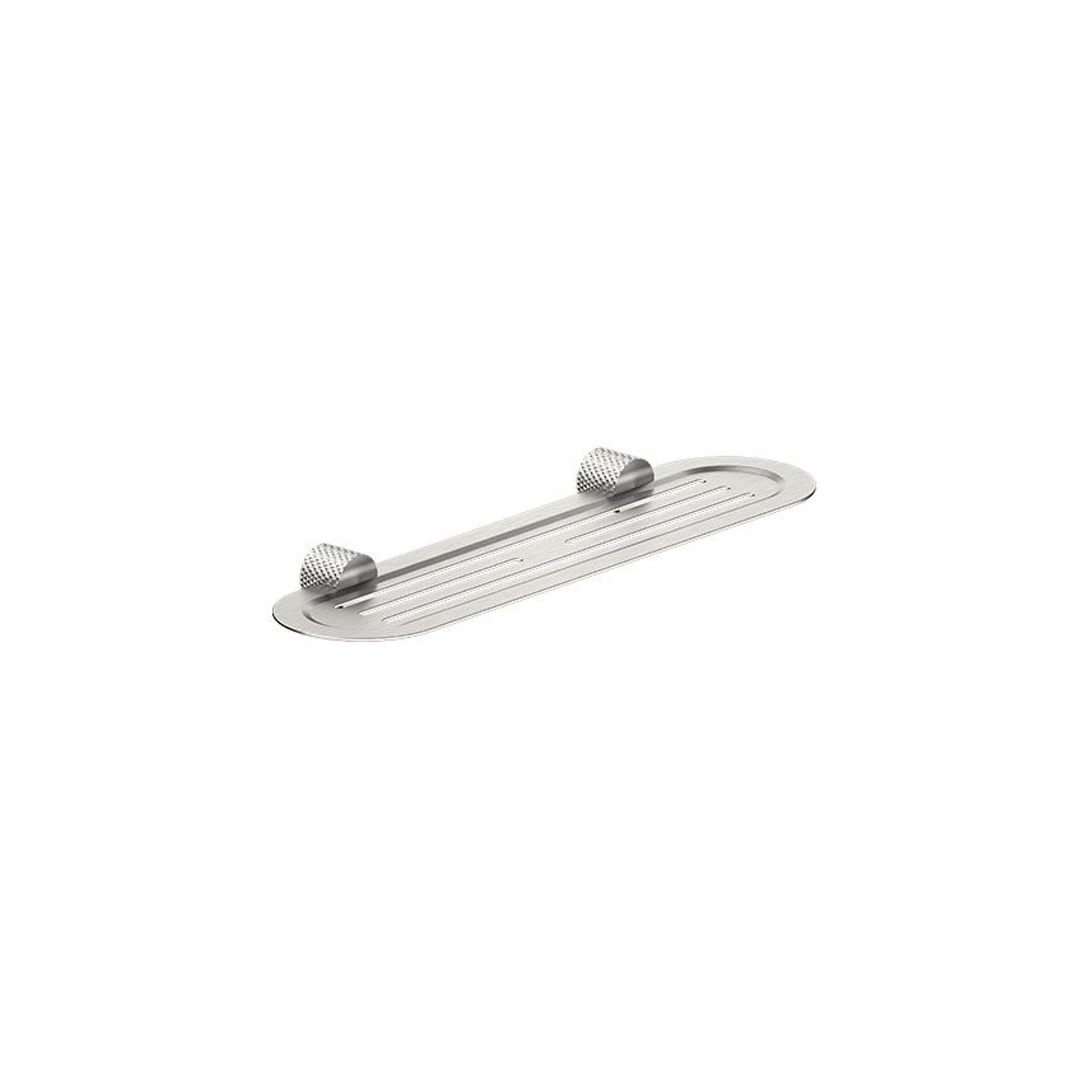 Opal Metal Shower Shelf Brushed Nickel