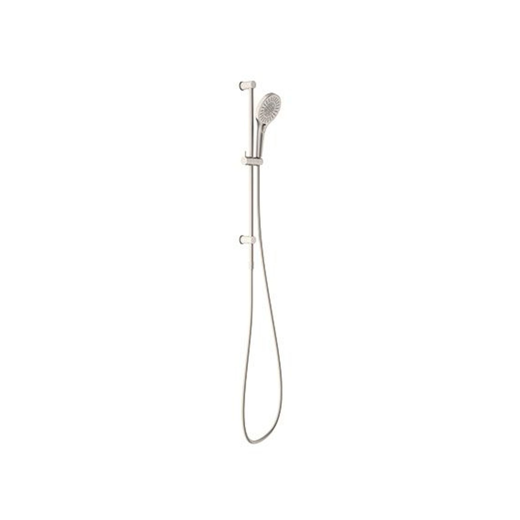 Opal Shower Rail Brushed Nickel